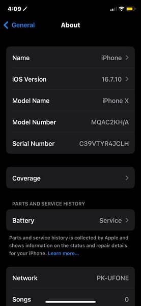 Iphone x 64gb offical pta approved 8