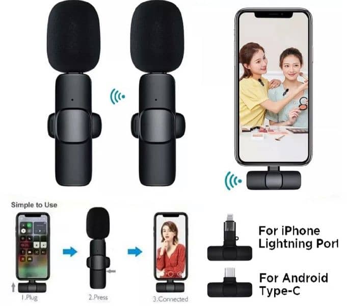 K8 Wireless Mic 110% Genuine & Original Return Policy Available 2