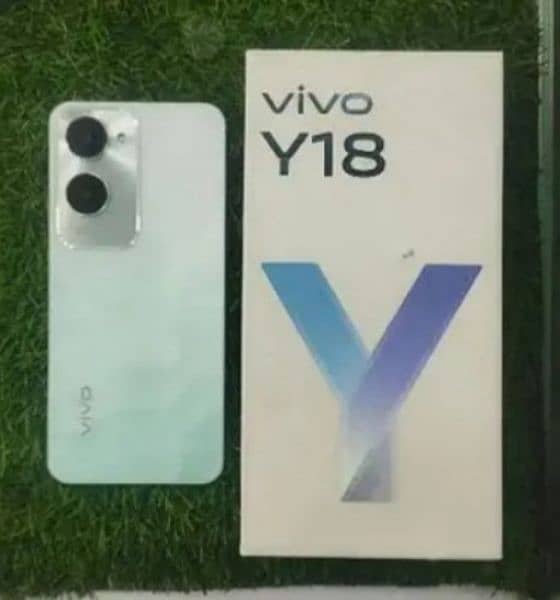 vivo y18 6+6/128gb only 6day used fully warnty exchange possible 1