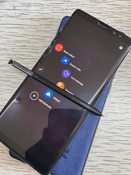 Samsung Galaxy Note 8 6/256 with fast charger condition 9/10 6