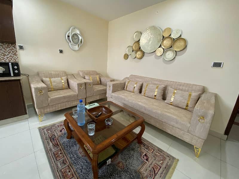 Fully Furnished Modern Life Style Brand New Apartment Available For Rent Bahria Town Phase 8 Rawalpindi 6