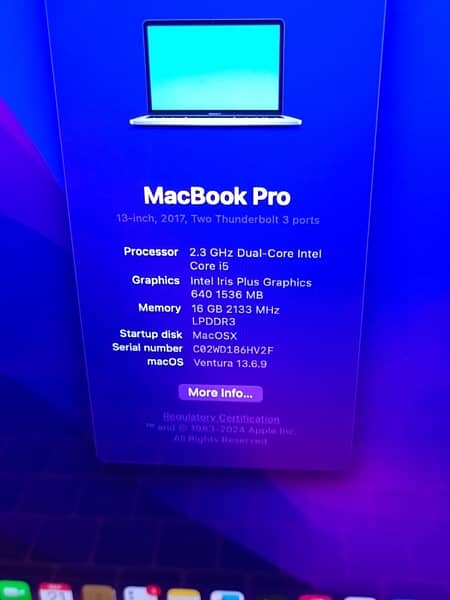 Macbook Pro 2017 8