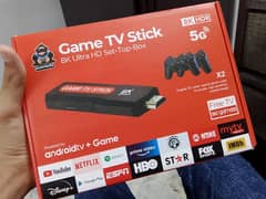 Q9 ANDROID TV + GAME STICK  Dual System