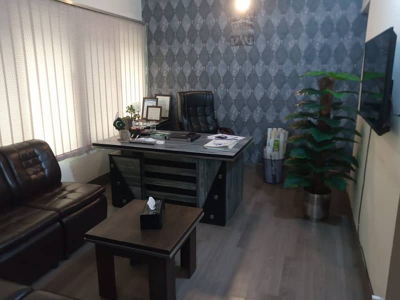 Fully Furnished 4 Marla 2nd Floor Office For Rent With Sharing 2