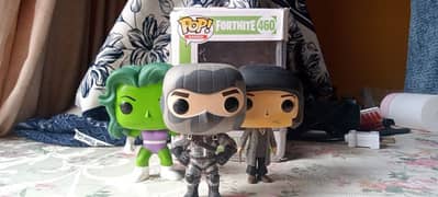 FUNKO POP! Fortnite HAVOC, SHE HULK, HARRY POTTER