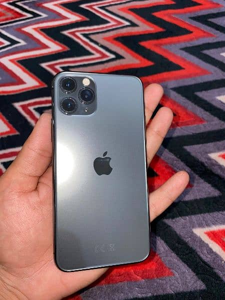 Iphone 11 pro PTA approved 64gb black color 6