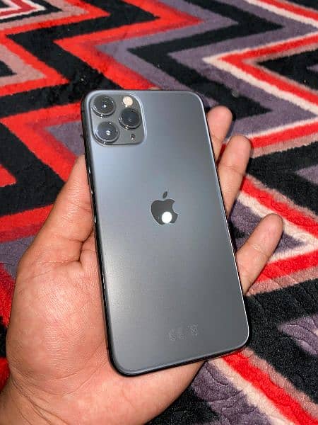 Iphone 11 pro PTA approved 64gb black color 8