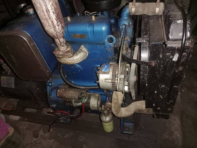 15kva generator 15hrs used 3