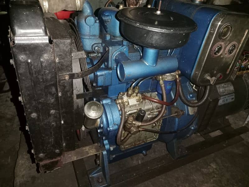 15kva generator 15hrs used 8