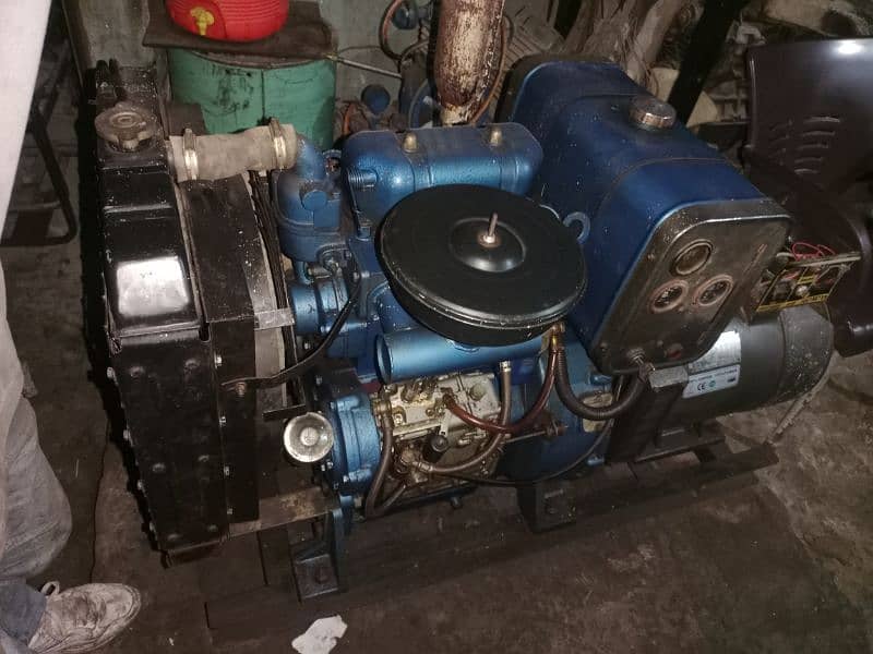 15kva generator 15hrs used 9