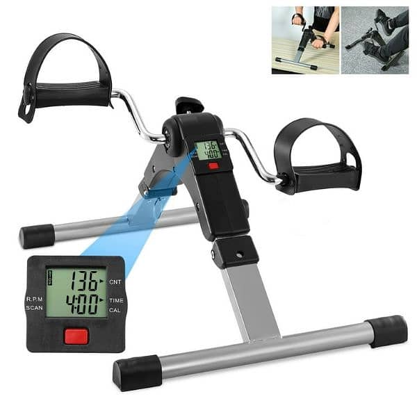 Digital Display Exercise Bike | Portable Gym Cycle 1