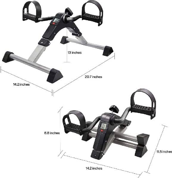 Digital Display Exercise Bike | Portable Gym Cycle 2