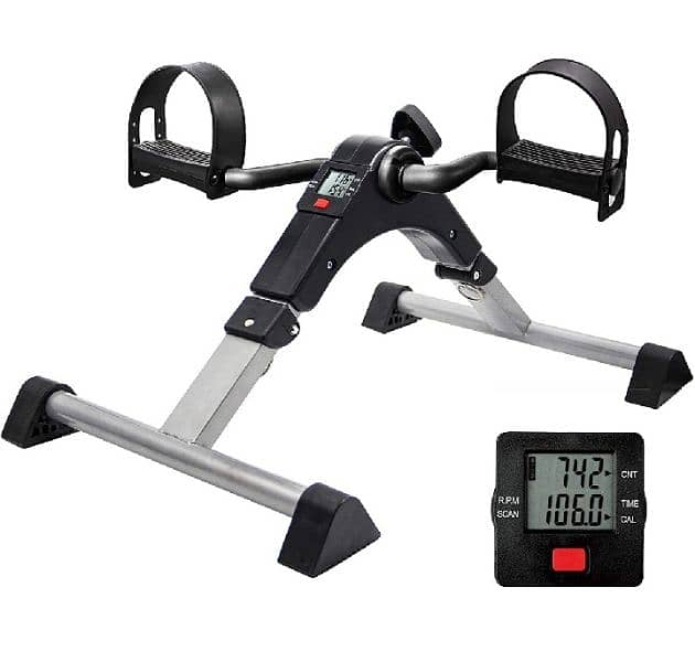 Digital Display Exercise Bike | Portable Gym Cycle 4