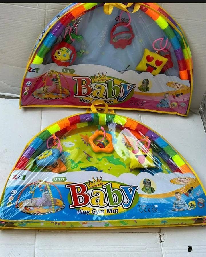 Baby Play Mat With Hanging Toys 2