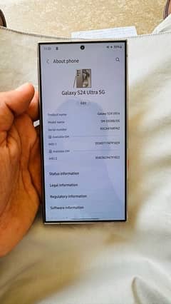 Samsung S24ultra 12/256gb