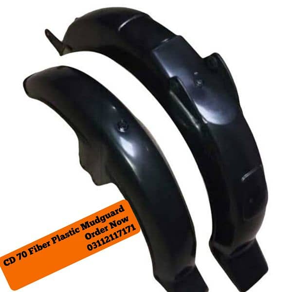 Bike Mudguard Plastic Fiber Body CD70 1