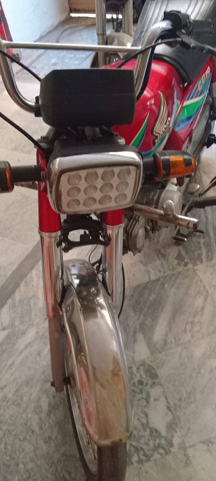 Honda CD 70 2017 model 2016 booking good condition rawalpindi number 2