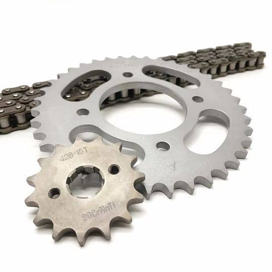 Motorcycle chain Grari set for bike 0