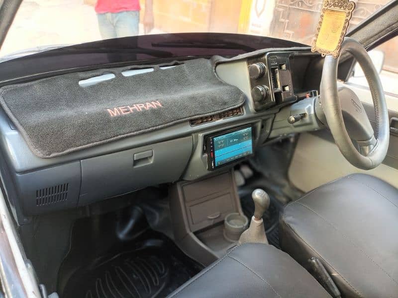 Suzuki Luxury mehran semi power steering LCD back cameras music system 8