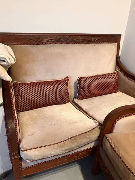 Sofa set/wooden sofa set/4 Seater sofa/single seater couch 3