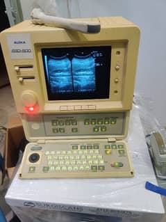 Aloka 500 
Made in Japan 
Portable ultrasound