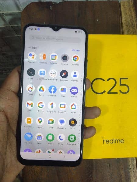 Realme C25 4Gb Ram 128Gb Rom 3