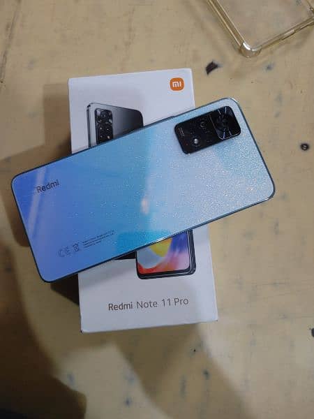 Redmi Note 11 Pro 8+4 12gb Ram 128gn memory dual sim official with box 0