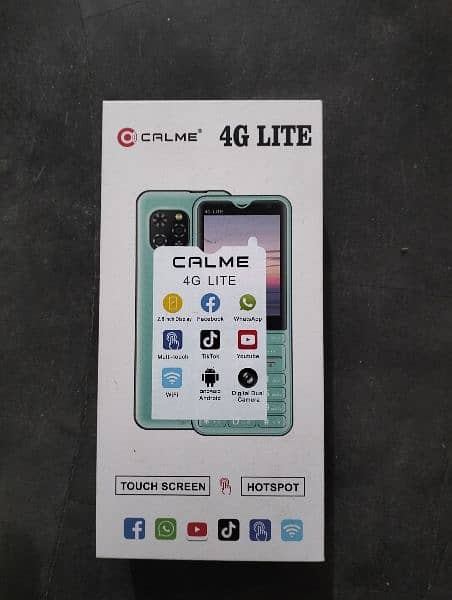 calme 4g lite  . . like jazz digit. . box and charger 0