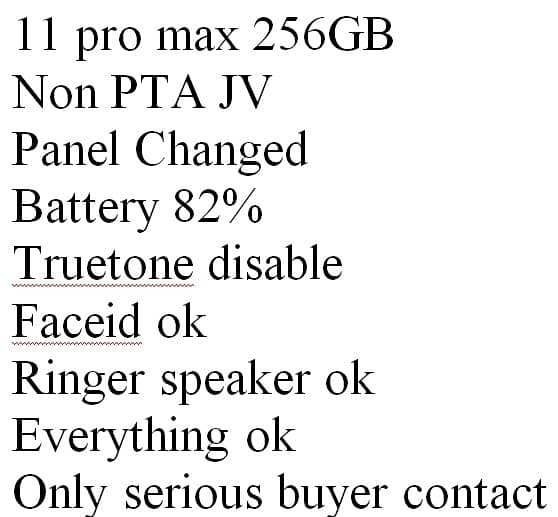 11 pro max 256gb 4