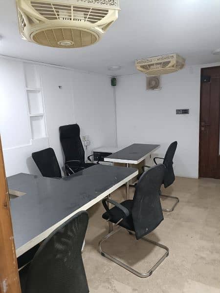 Furnished maznine floor office available for rent in ideal location 2