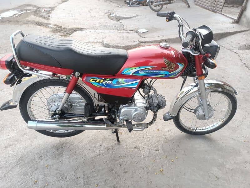 Honda CD 70 2024 model applied for 4