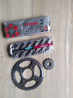 suzuki GS-150cc bike chain grari set 0