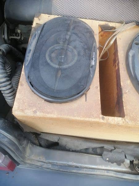 Excellent quality Car speakers with buffers complete sound system 2