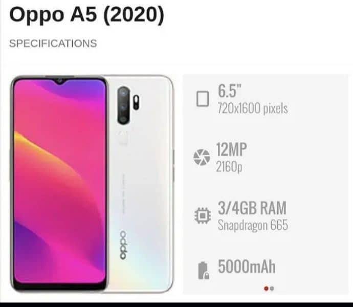 oppo A5 2020exchange offar 5