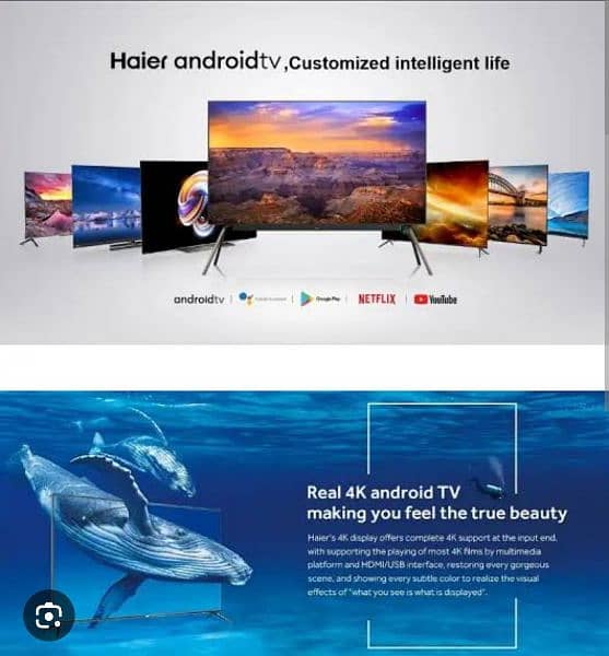 Haier Smart LED 43 inch 4k UHD 1