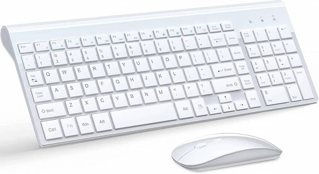 JELLY COMB Wireless Keyboard and Mouse Combo 5