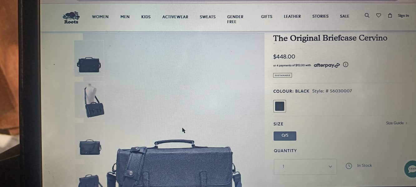 Roots Canada leather laptop bags|shoulder bag |side bags 7