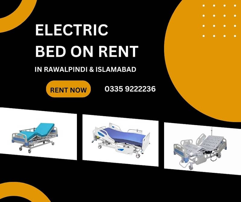 Medical Bed , O2 Cylinder , Oxygen Machine on rent . home medical care 2