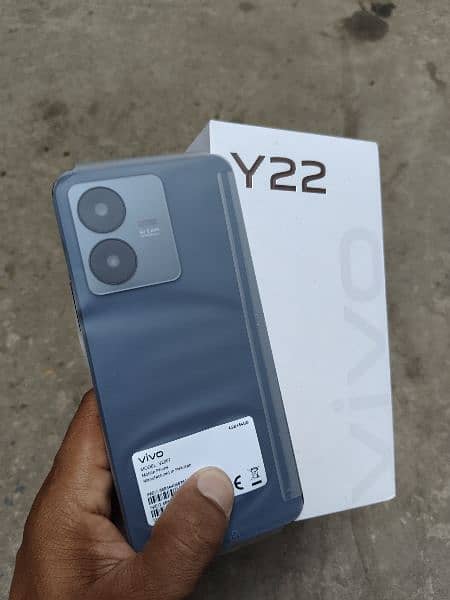 Vivo Y22 with Box 4/64 4