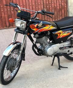 Honda CG 125 2021 model hyd registered h contact num 0318/025/7801 0