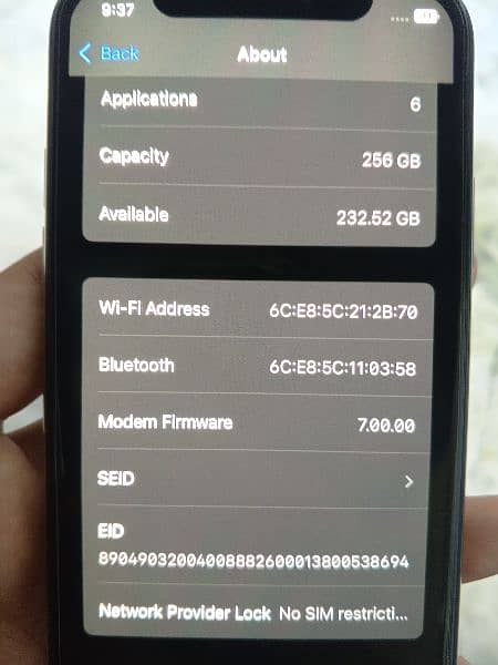 Iphone XS 256 gbfactory unlocked 6