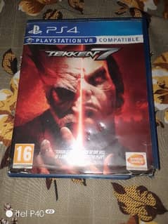 Tekken 7 dvd ps4