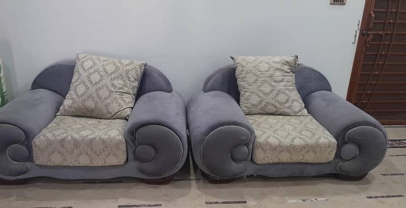 5 Seater Sofa with Dewan 1