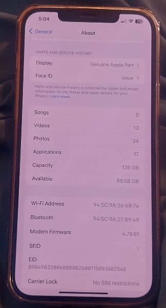 Iphone 12 pro max 128gb non pta 2