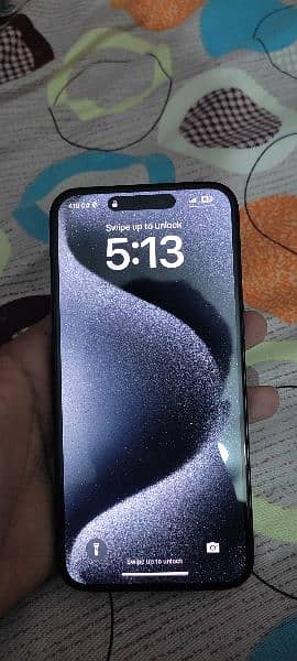 I phone 15 Pro max 256 GB Blue Non Pta 3