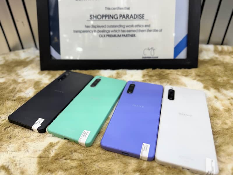 SONY XPERIA 1IV 6GB RAM 128GB ROM DUAL SIM NON PTA AND OFFICIAL BOTH 1