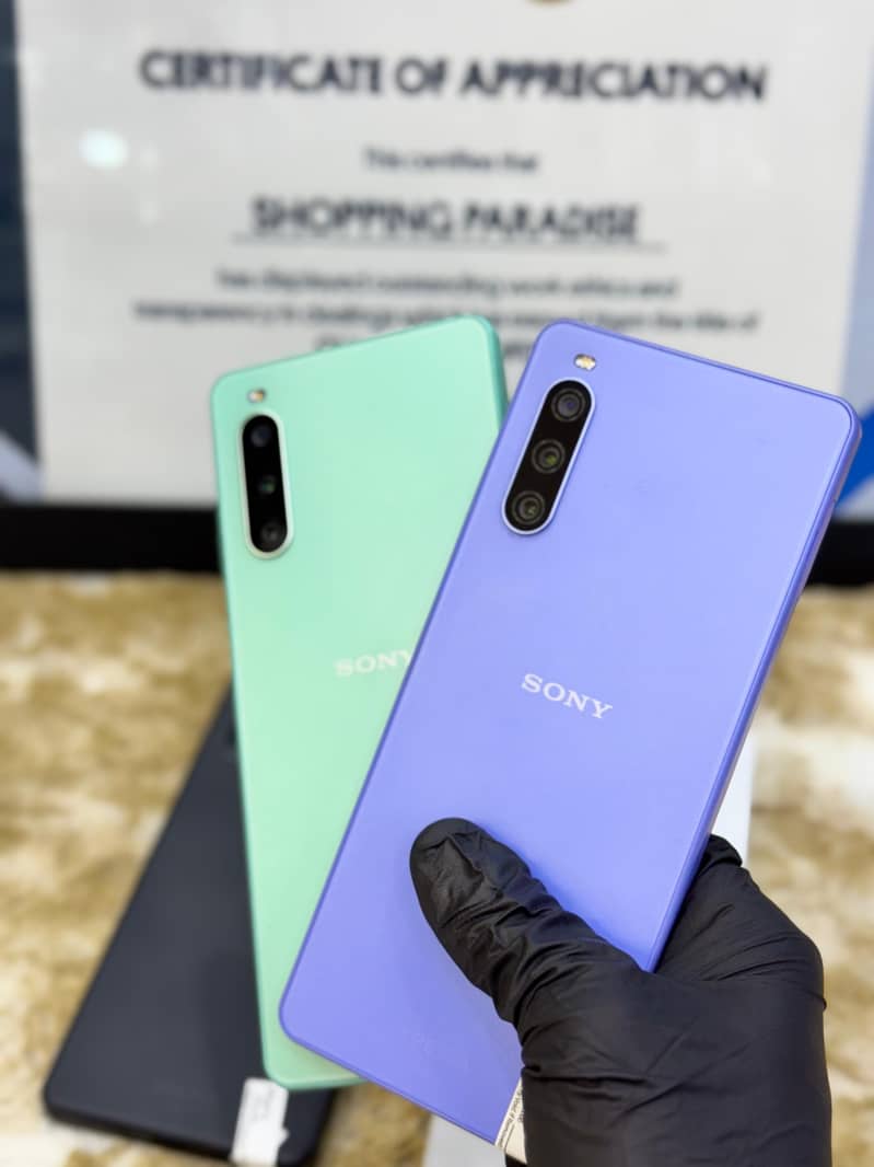 SONY XPERIA 1IV 6GB RAM 128GB ROM DUAL SIM NON PTA AND OFFICIAL BOTH 4