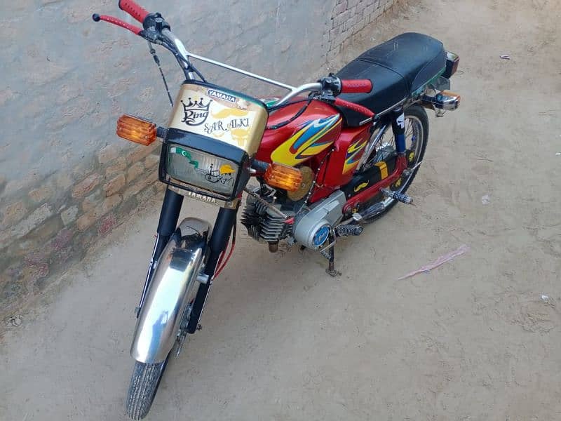 yama 100cc 10/10 new Barnd new look. 42000 03136268613 3