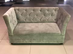 Gray sofa set cloth