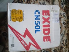 Exide CN50 L / New battery sirf 15 days use